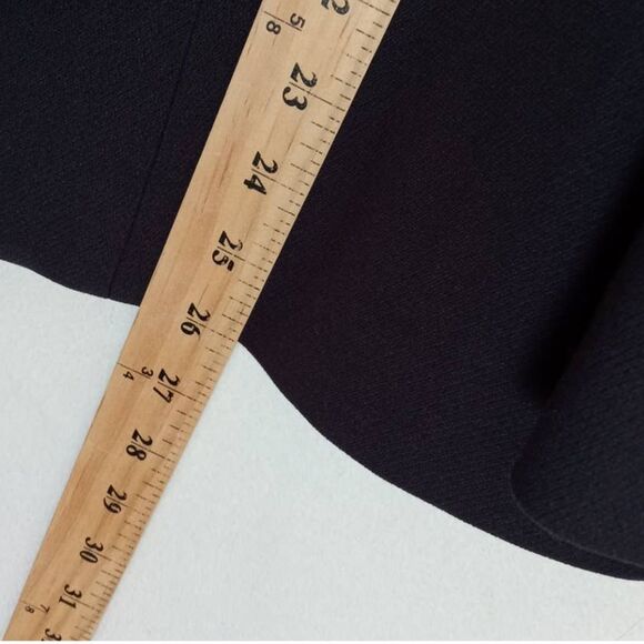 Graphic Mode Jacket Blazer Women US Large Black Lined Decorative Button - Picture 7 of 9